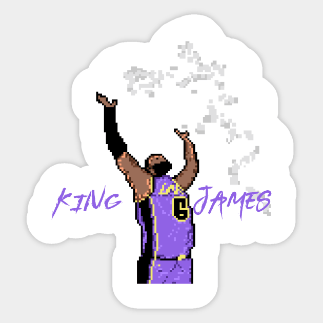 Lebron James Sticker by atiatiaman